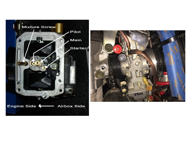 Keihin FCR Adapter / Velocity Stack for 400EX (APP-1003-3